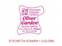 Etichette adesive per erboristerie, cosmetica, cosmesi (mm35X30)  (cod.12M )